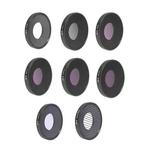 For DJI Osmo Action 4 JUNESTAR Threaded Camera Lens Filter, Filter:8 in 1 Filmmaking Kit