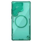 For Samsung Galaxy S25 Ultra 5G NILLKIN Ice Air Prop Series MagSafe Magnetic Cover Version Phone Case(Green)