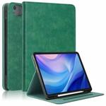 For iPad Air 13 2024 Front Stand Smart TPU Leather Tablet Case(Green)