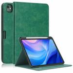 For iPad Pro 11 2024 Front Stand Smart TPU Leather Tablet Case(Green)