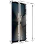 For Sony Xperia 1 VI imak Shockproof Airbag TPU Phone Case(Transparent)