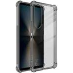 For Sony Xperia 1 VI imak Shockproof Airbag TPU Phone Case(Transparent Black)