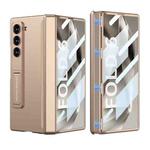 For Samsung Galaxy Z Fold6 GKK Integrated Full Coverage Magnetic Fold Phone Case(Gold)