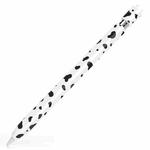 For Apple Pencil 1 Cow Pattern Stylus Silicone Protective Cover(Black)