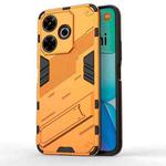 For Xiaomi Redmi 13 4G Punk Armor 2 in 1 PC + TPU Phone Case with Holder(Orange)