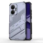 For Redmi Turbo 4 Pro Punk Armor 2 in 1 PC + TPU Phone Case with Holder(Grey)