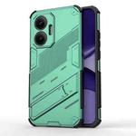 For Redmi Turbo 4 Pro Punk Armor 2 in 1 PC + TPU Phone Case with Holder(Green)