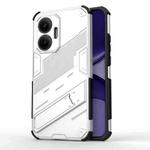 For Redmi Turbo 4 Pro Punk Armor 2 in 1 PC + TPU Phone Case with Holder(White)