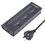 ORICO CRU3-H9C1 10 Port USB3.0 12V 4A HUB Power Adapter, Plug:AU Plug