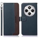 For Redmi 14C 4G KHAZNEH Litchi Texture Leather RFID Phone Case(Blue)