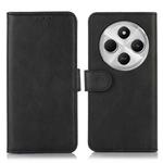 For Redmi 14C 4G Cow Texture Leather Phone Case(Black)