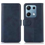 For Redmi Note 14S 4G Cow Texture Leather Phone Case(Blue)