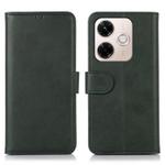 For Redmi 13X Cow Texture Leather Phone Case(Green)