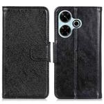 For Xiaomi Redmi 13 4G Nappa Texture Horizontal Flip Leather Phone Case(Black)