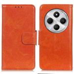 For Redmi 14C 4G Nappa Texture Horizontal Flip Leather Phone Case(Orange)