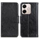 For Redmi 13x Nappa Texture Horizontal Flip Leather Phone Case(Black)