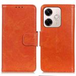 For Redmi 13x Nappa Texture Horizontal Flip Leather Phone Case(Orange)