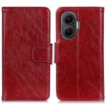 For Redmi Turbo 4 Pro Nappa Texture Horizontal Flip Leather Phone Case(Red)