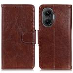For Redmi Turbo 4 Pro Nappa Texture Horizontal Flip Leather Phone Case(Brown)