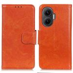 For Redmi Turbo 4 Pro Nappa Texture Horizontal Flip Leather Phone Case(Orange)