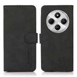 For Redmi 14C 4G KHAZNEH Matte Texture Leather Phone Case(Black)