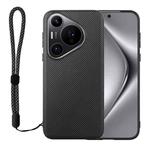 For Huawei Pura 70 ViLi TC Series Kevlar Carbon Fiber Texture Phone Case(Black)