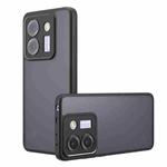 For Xiaomi Poco M7 Pro 5G Armor Precise Hole PC Hybrid TPU Phone Case(Frosted Black)