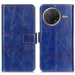 For Redmi K80 / K80 Pro Retro Crazy Horse Texture Leather Phone Case(Blue)