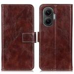For Redmi Turbo 4 Pro Retro Crazy Horse Texture Leather Phone Case(Brown)