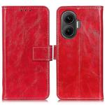 For Redmi Turbo 4 Pro Retro Crazy Horse Texture Leather Phone Case(Red)