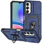 For Samsung Galaxy A05s Sliding Camshield Holder Phone Case(Blue)