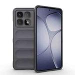 For Redmi K70 Ultra Global Magic Shield TPU + Flannel Phone Case(Dark Grey)