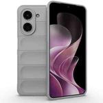 For Redmi A5 4G 171.7mm / Xiaomi Poco C71 Magic Shield TPU + Flannel Phone Case(Grey)