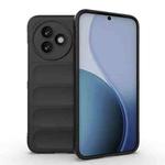 For Redmi K80 Ultra 5G Magic Shield TPU + Flannel Phone Case(Black)