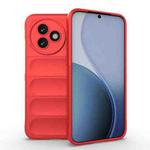 For Redmi K80 Ultra 5G Magic Shield TPU + Flannel Phone Case(Red)