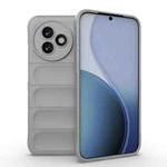 For Redmi K80 Ultra 5G Magic Shield TPU + Flannel Phone Case(Grey)