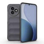 For Redmi K80 Ultra 5G Magic Shield TPU + Flannel Phone Case(Dark Grey)