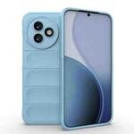 For Redmi K80 Ultra 5G Magic Shield TPU + Flannel Phone Case(Light Blue)
