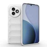 For Redmi K80 Ultra 5G Magic Shield TPU + Flannel Phone Case(White)