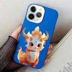 For iPhone 11 Pro Max Loong Baby PC Hybrid TPU Phone Case(Blue)