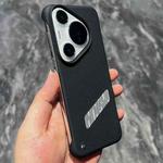 For Huawei Pura 70 Pro Carbon Fiber Frameless Cooling Phone Case(Silver)