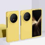 For Honor Magic V5 Ultra-thin Skin Feel PC Phone Case(Yellow)