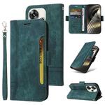 For Xiaomi Poco F6 BETOPNICE Dual-side Buckle Leather Phone Case(Green)