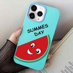 For iPhone 11 Pro Watermelon PC Hybrid TPU Phone Case(Sky Cyan)