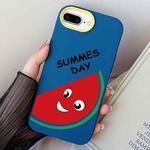 For iPhone 7 Plus / 8 Plus Watermelon PC Hybrid TPU Phone Case(Royal Blue)