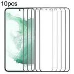 For Samsung Galaxy S22+ SM-S906B 10pcs Front Screen Outer Glass Lens with OCA Optically Clear Adhesive