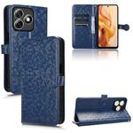 For Ulefone Note 18 Ultra Honeycomb Dot Texture Leather Phone Case(Blue)