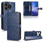 For Ulefone Note 19 Honeycomb Dot Texture Leather Phone Case(Blue)