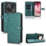 For Oukitel C60 / C60 Pro Honeycomb Dot Texture Leather Phone Case(Green)