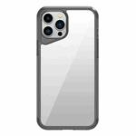 For iPhone 13 Pro Max Ice Transparent Series TPU + PC + Acrylic Hybrid Phone Case(Grey)